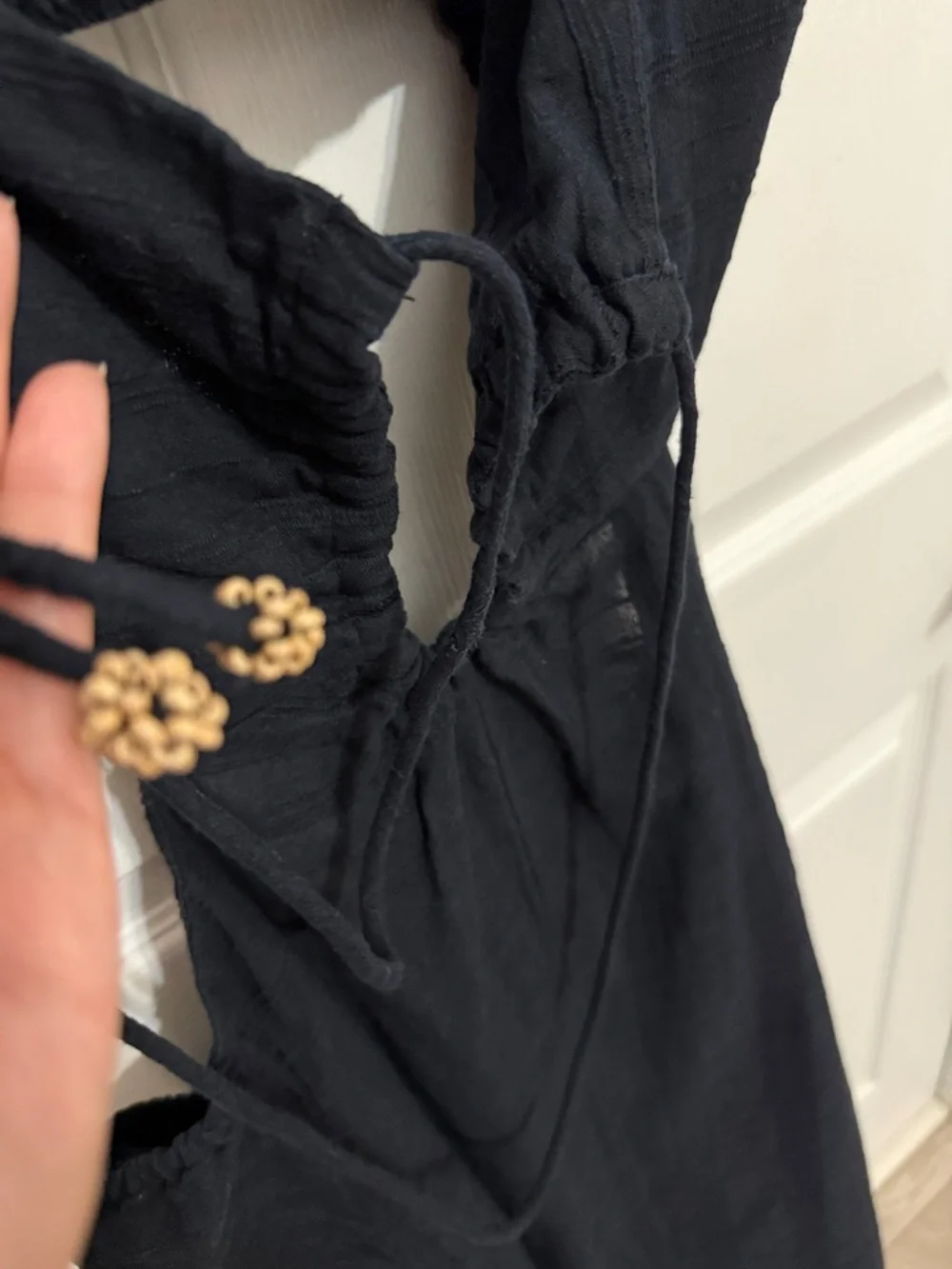 Free People women’s Extra Dose black open back dress - Picture 7 of 11